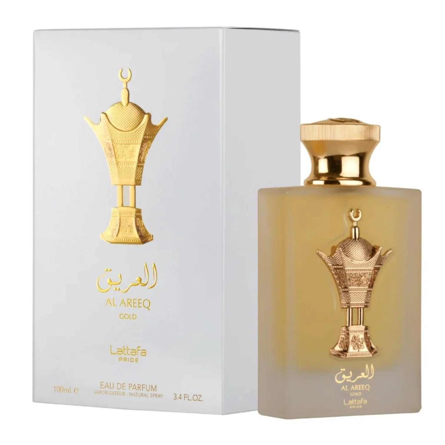Al Areeq Gold 100ml EDP By Lattafa Pride - Image 2