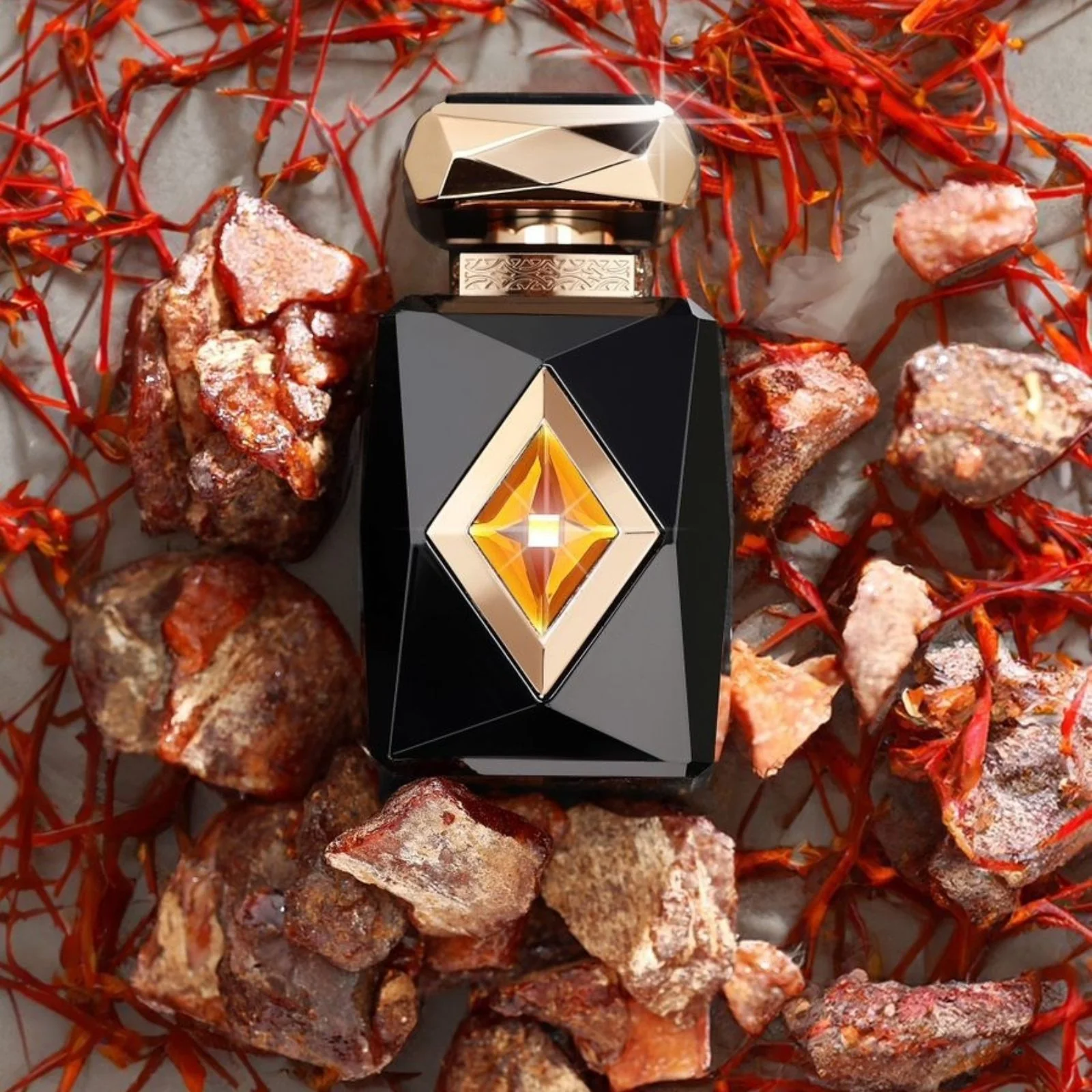Amber Saffron Extrait By Fragrance World - Image 3