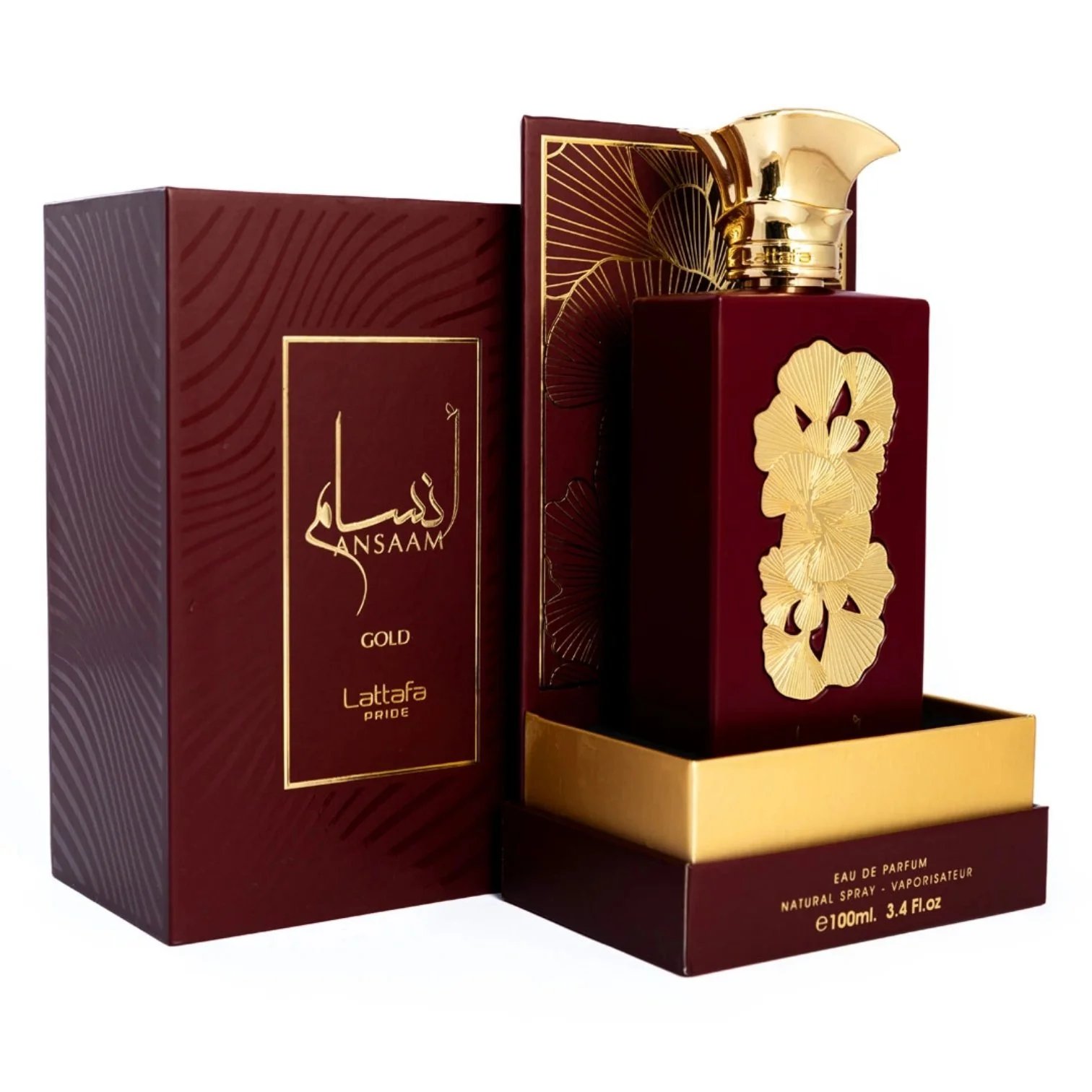 Ansaam Gold 100ml EDP from Lattafa's Luxury Range - Image 2
