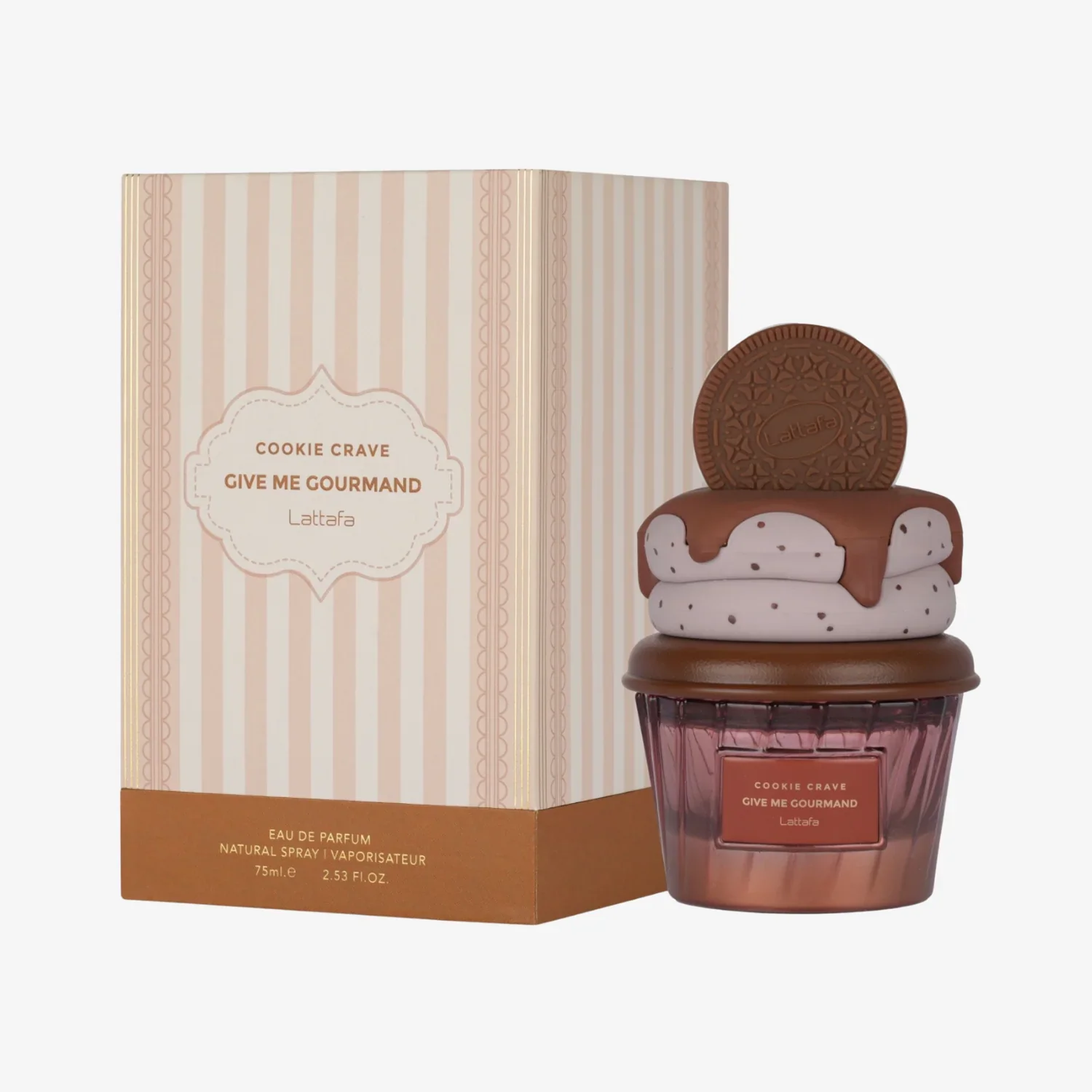 Cookie Crave By 75ml EDP Lattafa's Give Me Gourmand Range - Image 2