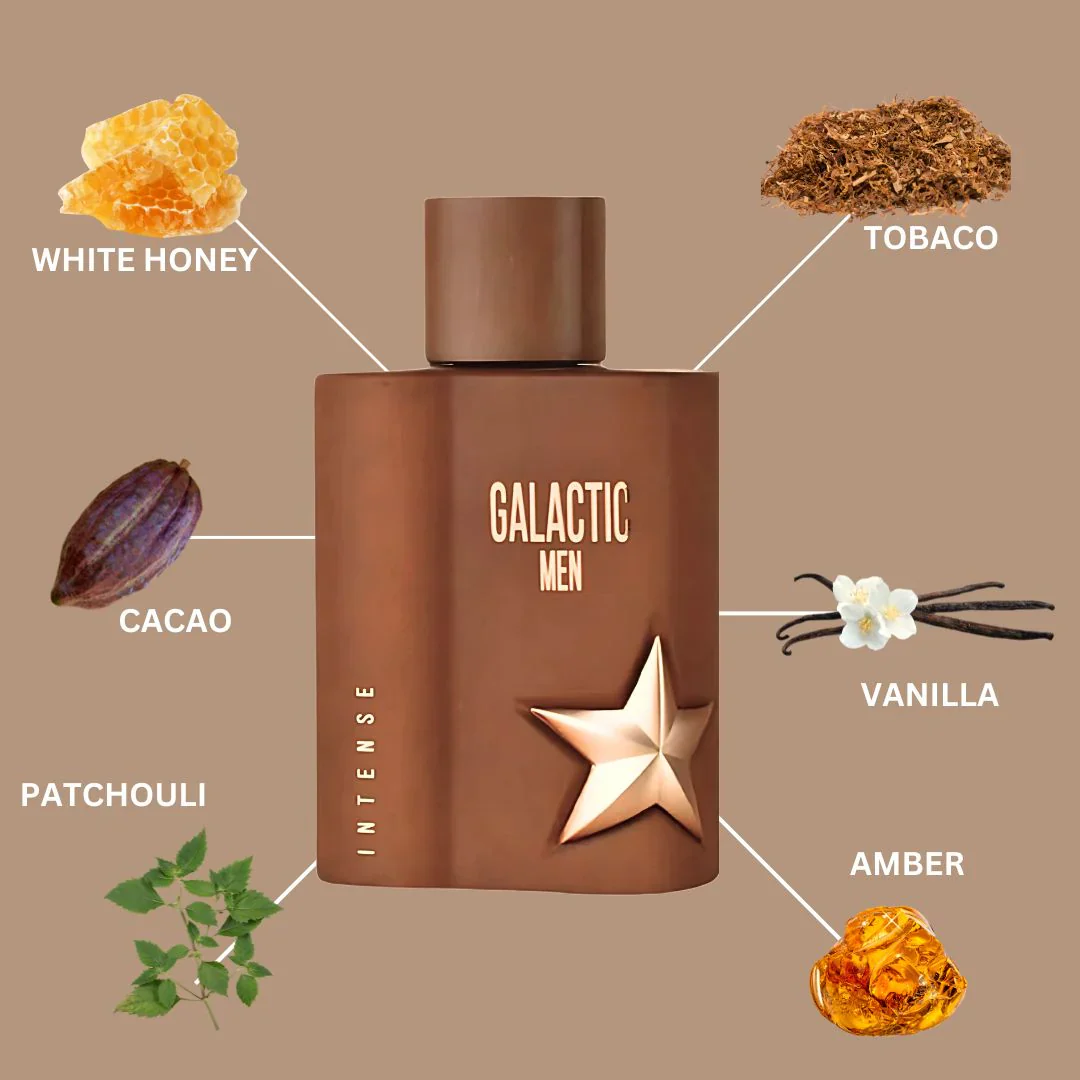 Galactic Men Elixir and Intense Pack - x2 100ml EDP By Maison Al Hambra - Image 3