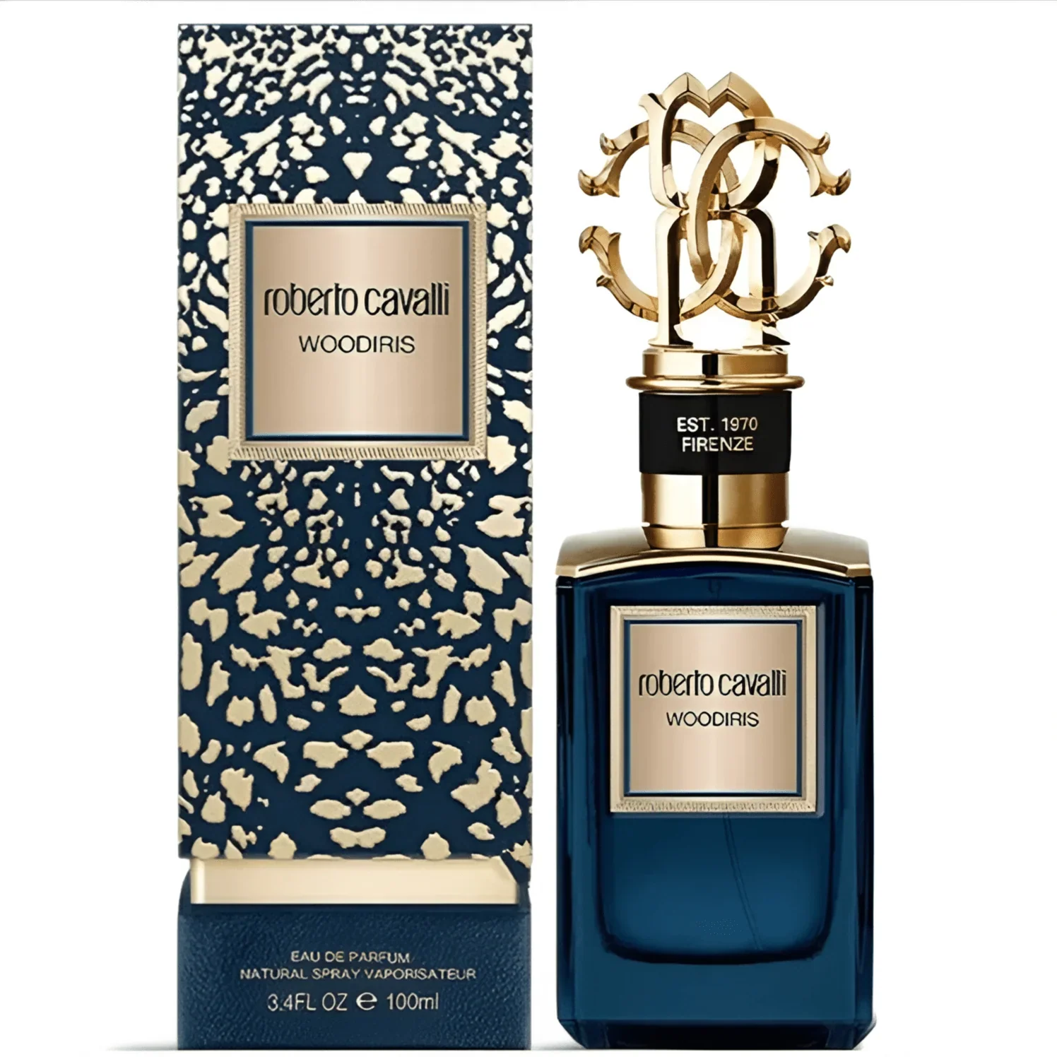 100ml Woodiris EDP By Roberto Cavalli Gold Collection - Image 2
