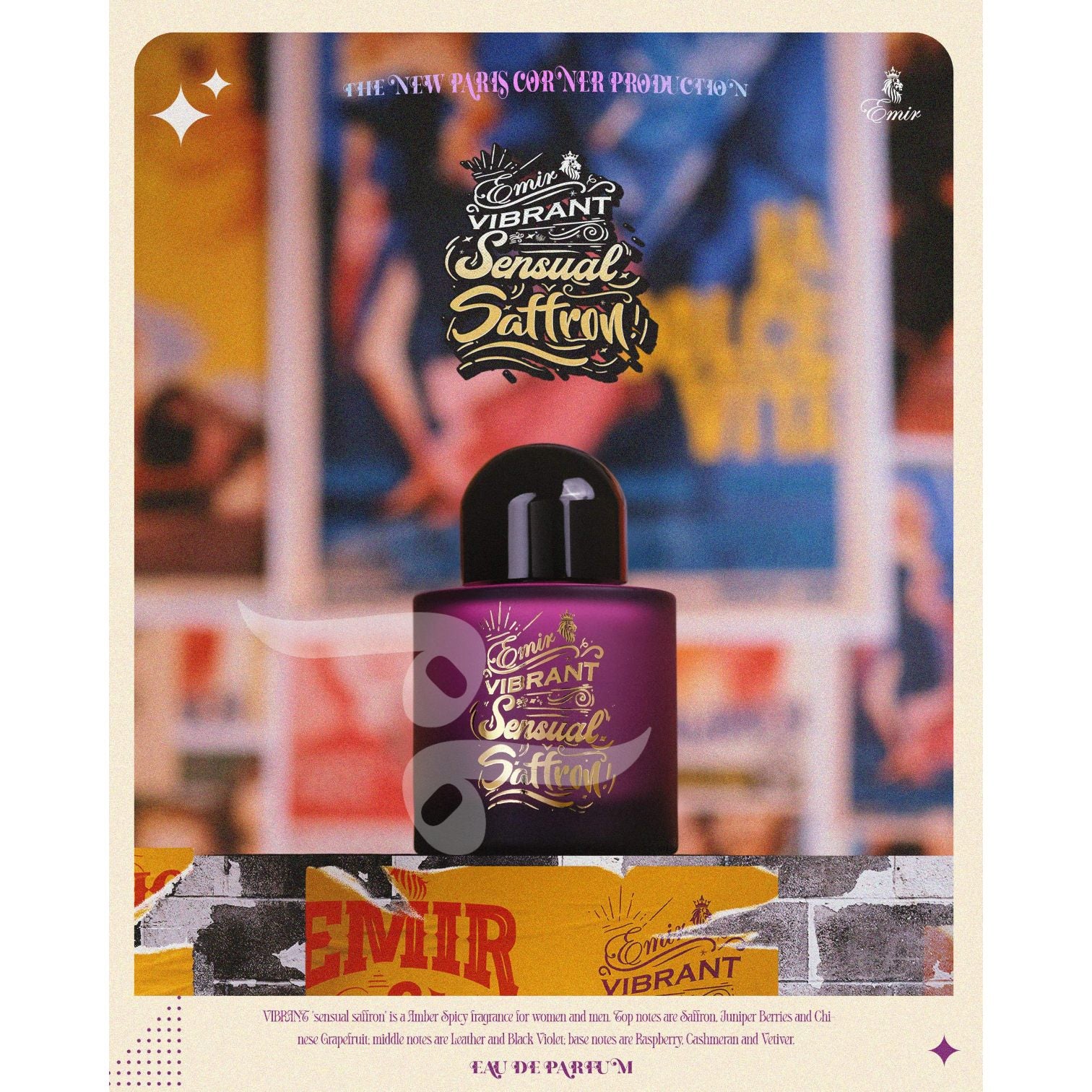 Vibrant Sensual Saffron - Emir