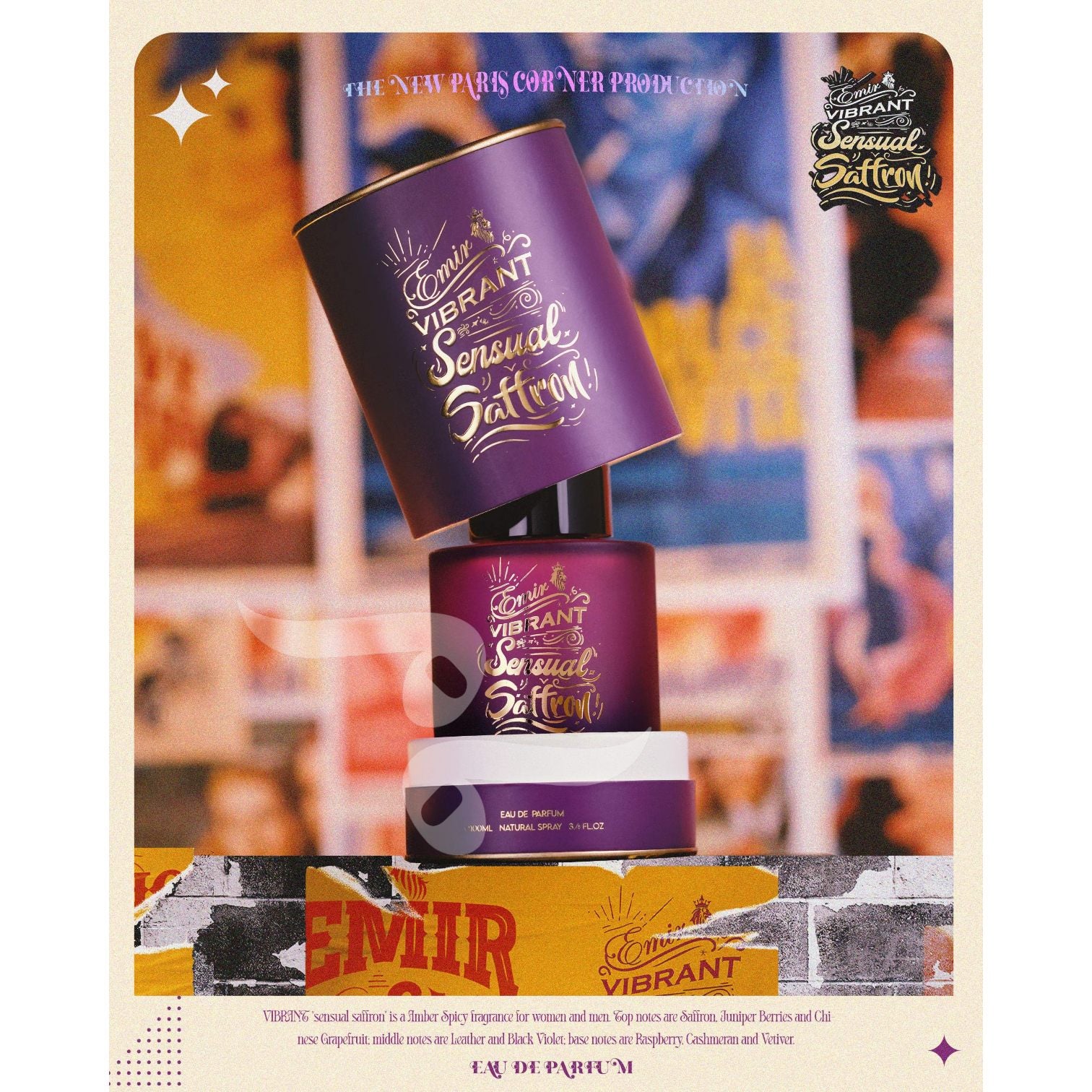 Vibrant Sensual Saffron - Emir - Image 2