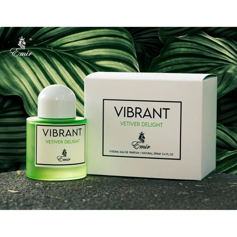 Vibrant Vetiver Delight 100ml EDP By Paris Corner - Image 2