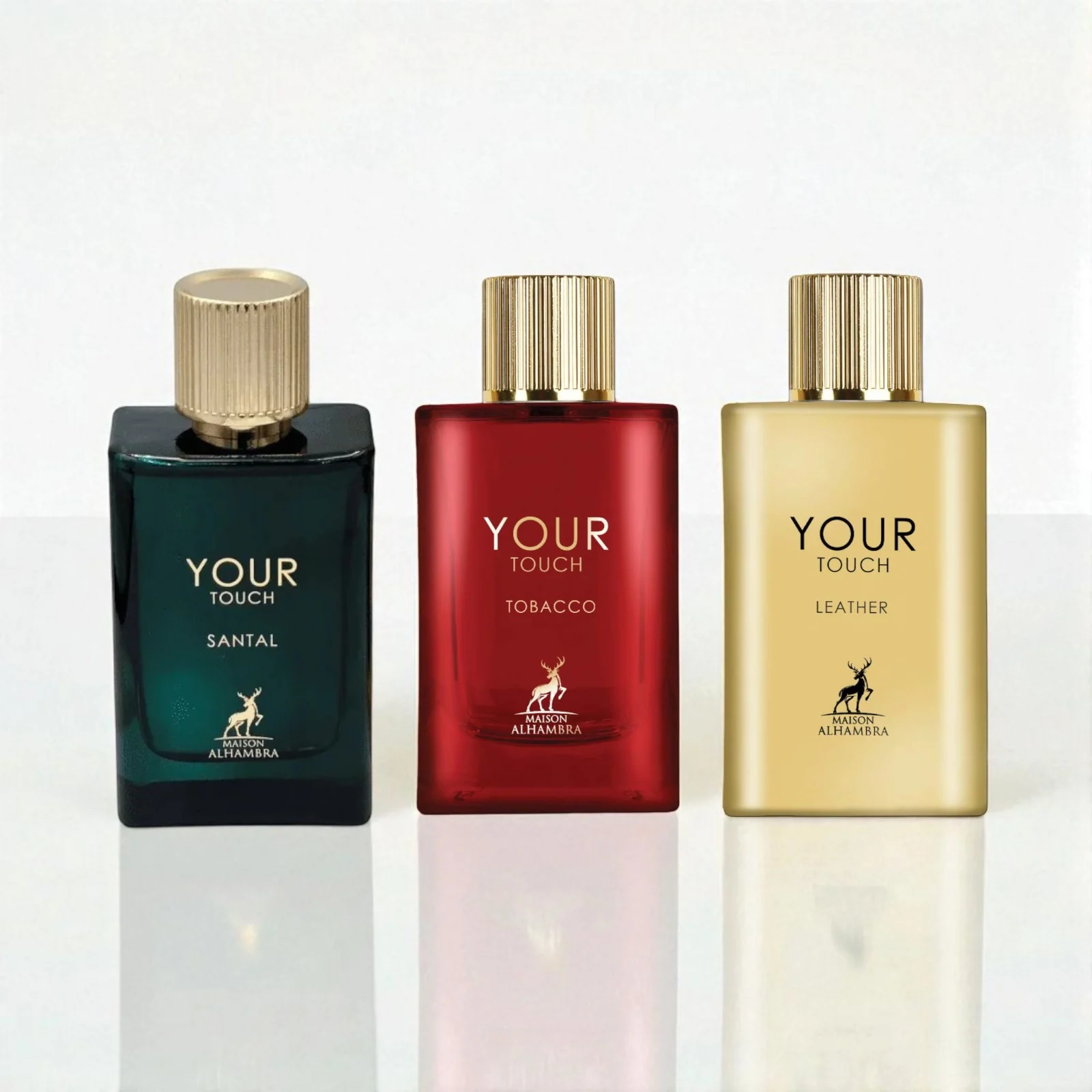 Your Touch ME Exclusive (3 Pack) Leather, Tobacco + Santal